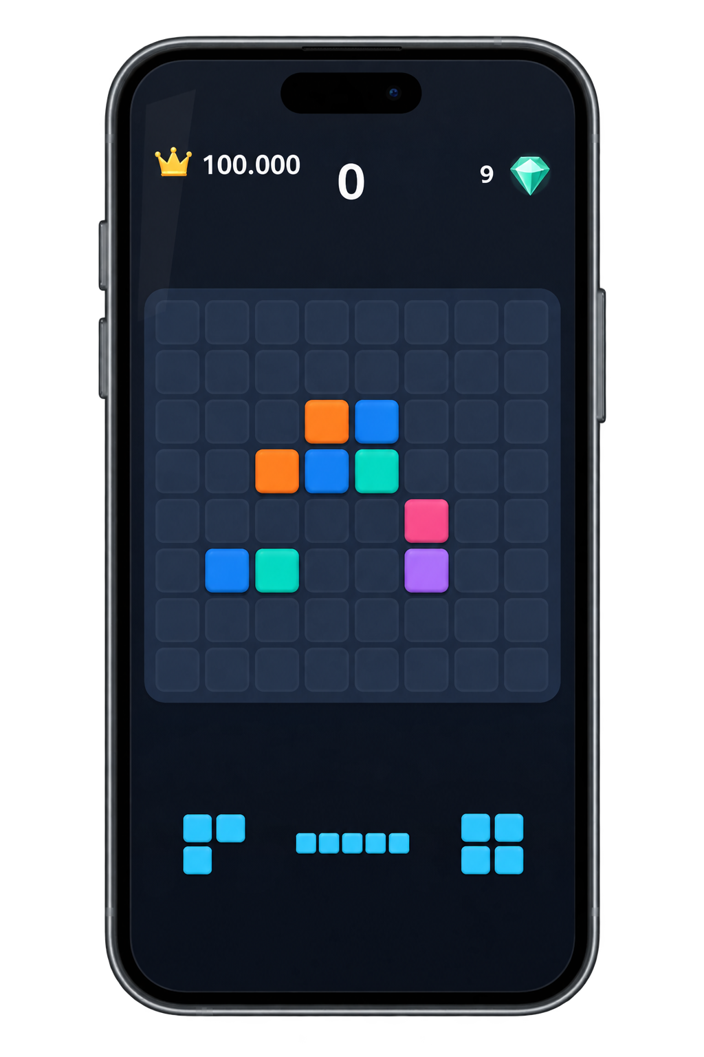 Puzzleit iPhone mockup